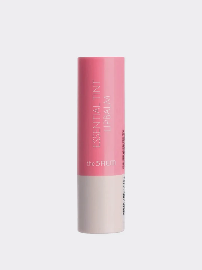 Оттеночный увлажняющий бальзам для губ The Saem Saemmul Essential Tint Lipbalm PK02