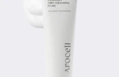 Глубокоочищающая пенка для умывания с коллагеном Arocell Collagen Deep Cleansing Foam