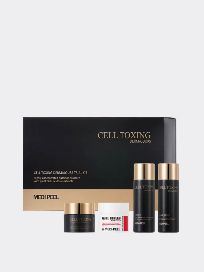Набор миниатюр для восстановления кожи со стволовыми клетками MEDI-PEEL Cell Toxing Dermajours Trial Kit