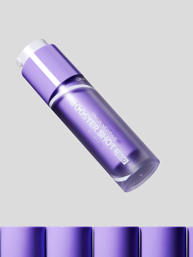 Интенсивная сыворотка-бустер с экстрактом красного лука и спикулами IsNtree Onion Newpair Booster Shot 2000