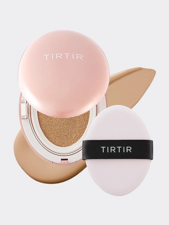 Тональное средство со стойким матовым финишем TIRTIR Mask Fit All-Cover Cushion 25N Mocha
