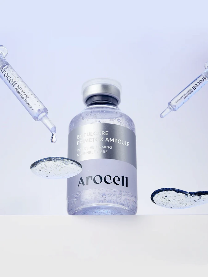 Разглаживающая сыворотка-концентрат для лица с ПДРН Arocell Botulcare PrimeTox Ampoule