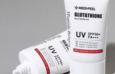 Солнцезащитный крем для лица с глутатионом MEDI-PEEL Bio-Intense Glutathione Mela Toning Sun Cream SPF 50+ PA++++