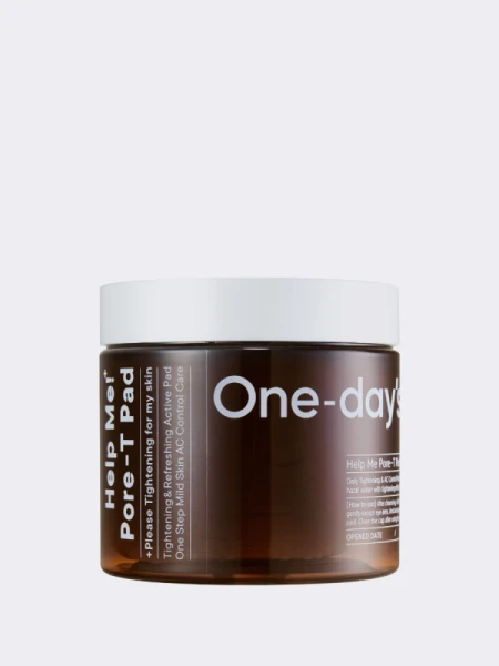 Отшелушивающие тонер-пэды для сужения пор One-Day's You Help Me PORE-T Pad Отшелушивающие тонер-пэды для сужения пор One-Day's You Help Me PORE-T Pad