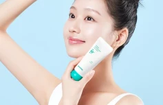Успокаивающий солнцезащитный крем с экстрактом центеллы dewdap Cicatea Calming Aqua Suncream