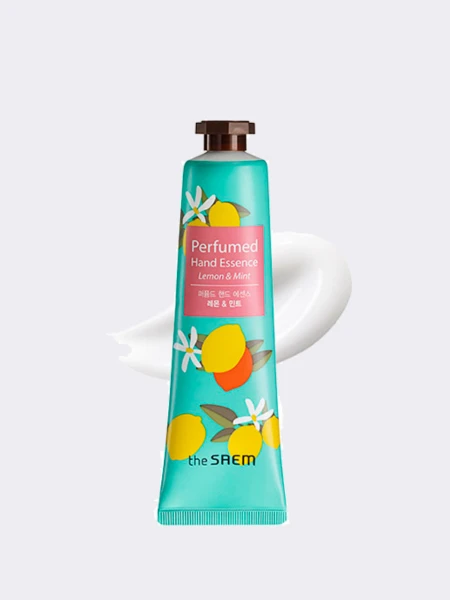 Насыщенный крем для рук с ароматом лимона и мяты The Saem Perfumed Hand Cream Lemon & Mint Насыщенный крем для рук с ароматом лимона и мяты The Saem Perfumed Hand Cream Lemon & Mint