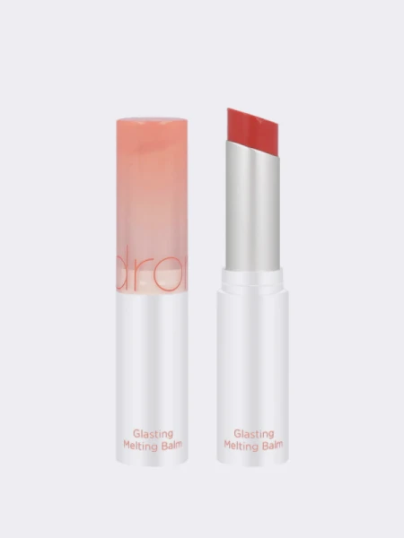 Оттеночный бальзам для губ в оттенке фруктового щербета rom&nd Glasting Melting Balm 03 Sorbet Balm