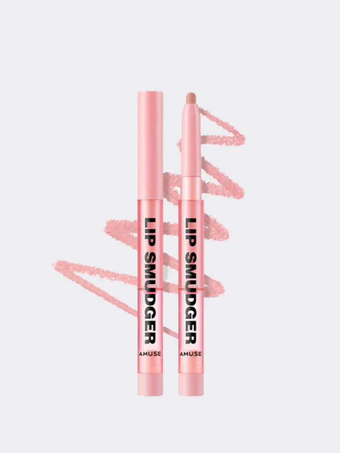 Бархатный карандаш для губ AMUSE Lip Smudger 02 Rose