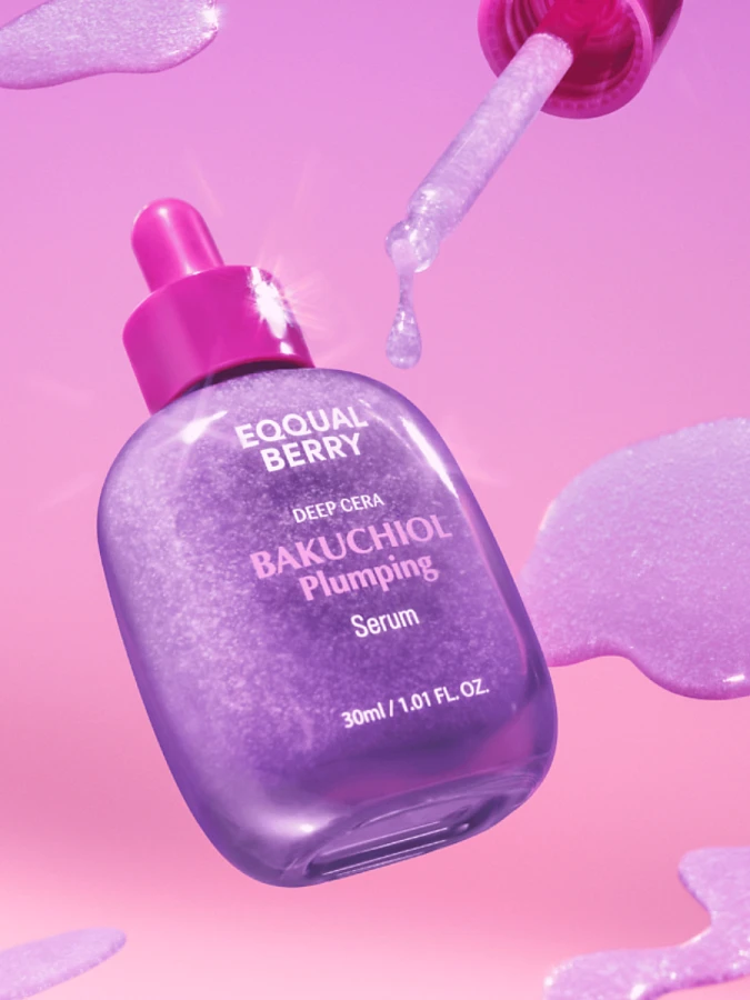 Укрепляющая капсульная сыворотка с бакучиолом EQQUALBERRY Bakuchiol Plumping Serum