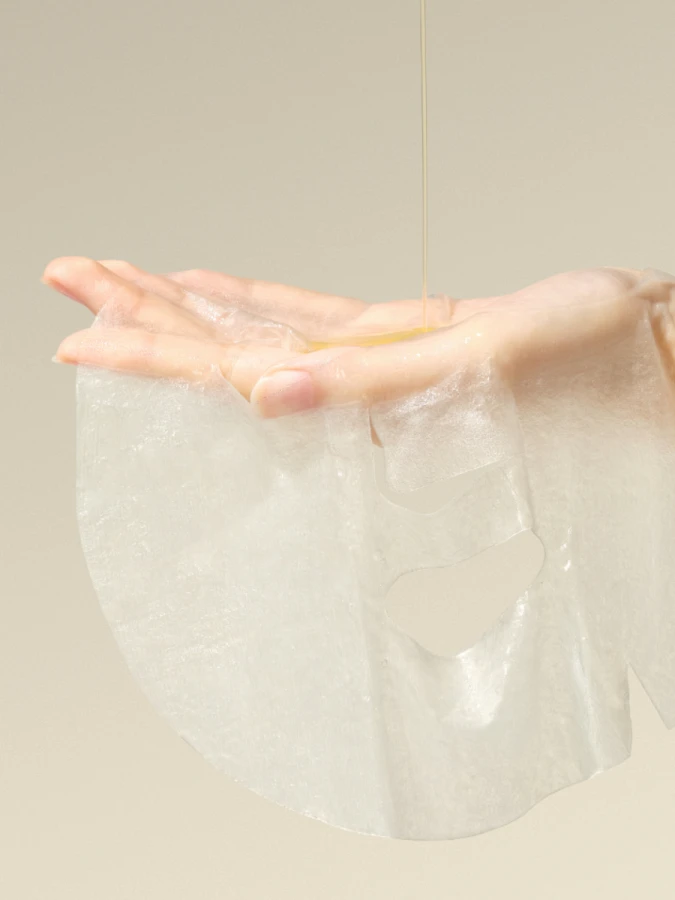 Осветляющая тканевая маска для лица ANUA Green Lemon Vita C Blemish Serum Mask