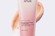 Очищающая пенка для умывания с экстрактом персика ANUA Peach Niacin Spread Cleansing Foam