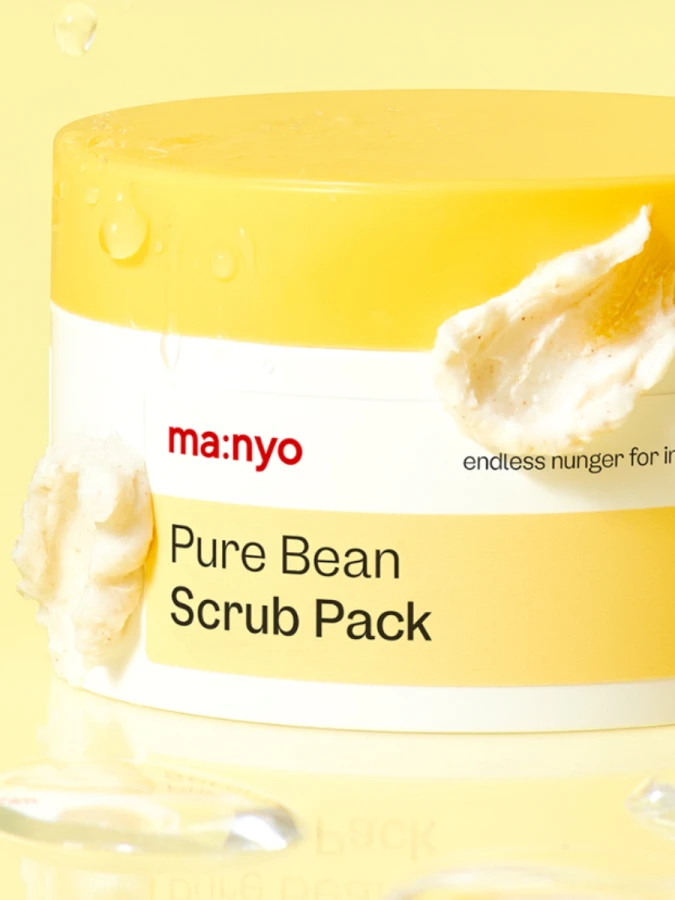 Очищающая маска-скраб с бобовыми экстрактами Ma:nyo Pure Bean Scrab Pack