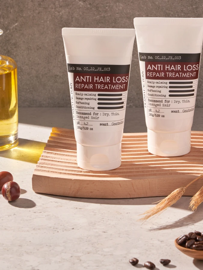 Восстанавливающая маска против выпадения волос Derma Factory Anti Hair Loss Repair Treatment