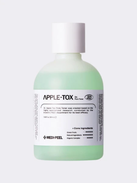 Пилинг-тонер с ферментированными экстрактами MEDI-PEEL Dr.Apple-Tox Pore Toner Пилинг-тонер с ферментированными экстрактами MEDI-PEEL Dr.Apple-Tox Pore Toner