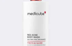 Противовоспалительный гель для душа с комплексом кислот Medicube Red Acne Body Wash 2.0