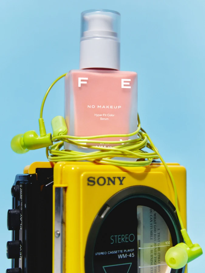 Цветная сыворотка-румяна FEEV Hyper-Fit Color Serum No Makeup