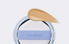 Рефил для кушона с влажным финишем в тёплом песочном оттенке rom&nd Bare Water Cushion 05 Sand 25 SPF38 PA++++ REFILL