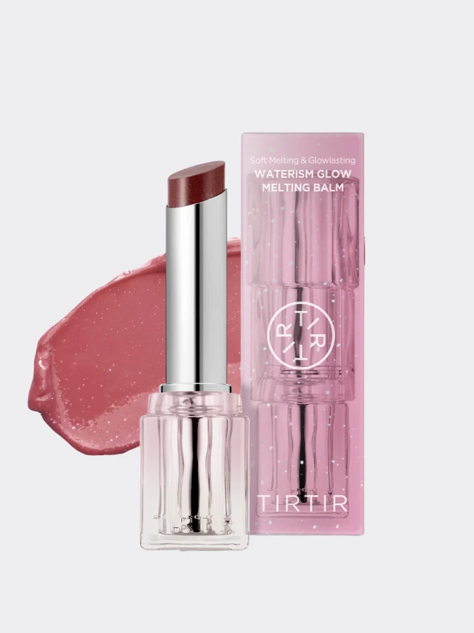 Тающий оттеночный бальзам для губ TIRTIR Waterism Glow Melting Balm 01 Mauve Rose