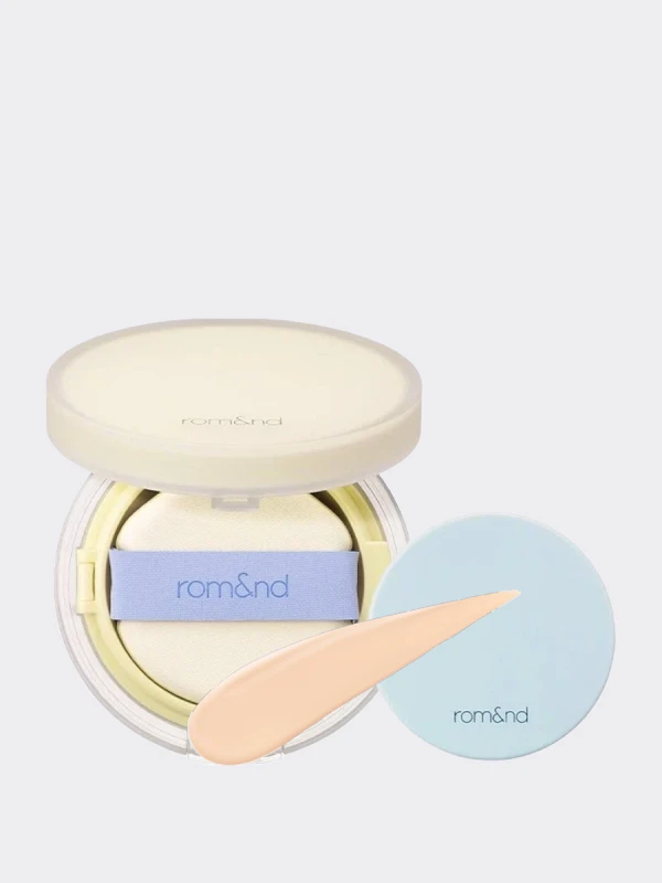 Набор кушонов с матовым финишем в натуральном бежевом оттенке rom&nd Nu Zero Cushion Mini Set 03 Natural 21 SPF24 PA++