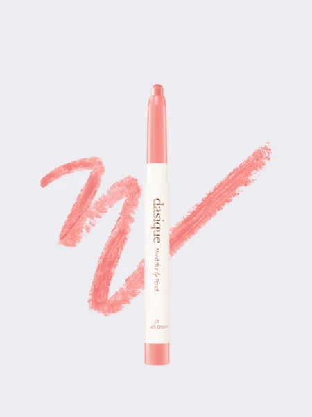 Мягкий карандаш для губ Dasique Mood Blur Lip Pencil #03 Peach Cream