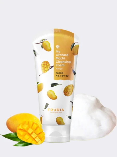 Очищающая пенка-моти с манго FRUDIA My Orchard Mochi Cleansing Foam Mango Очищающая пенка-моти с манго FRUDIA My Orchard Mochi Cleansing Foam Mango