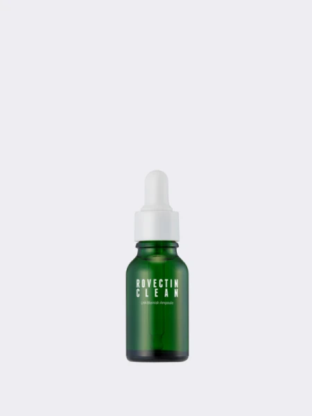 МИНИ Сыворотка для лица против воспалений и постакне ROVECTIN Clean LHA Blemish Ampoule МИНИ Сыворотка для лица против воспалений и постакне ROVECTIN Clean LHA Blemish Ampoule