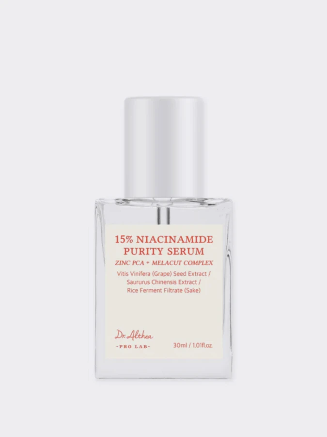 Себорегулирующая сыворотка с ниацинамидом Dr.Althea 15% Niacinamide Purity Serum