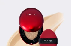 МИНИ Тональный кушон с полуматовым финишем TIRTIR Mask Fit Red Cushion 21W Natural Ivory