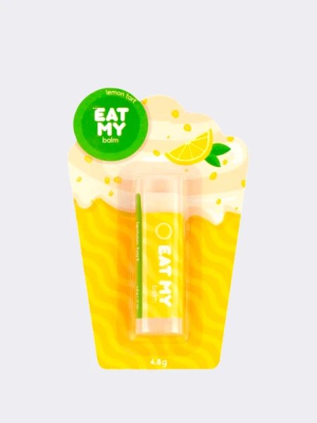 Бальзам для губ с ароматом лимонного тарта EAT MY BALM Lemon Tart