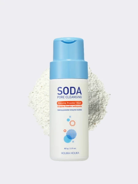 Отшелушивающая энзимная пудра с содой HOLIKA HOLIKA Soda Pore Cleansing Enzyme Powder Wash Отшелушивающая энзимная пудра с содой HOLIKA HOLIKA Soda Pore Cleansing Enzyme Powder Wash
