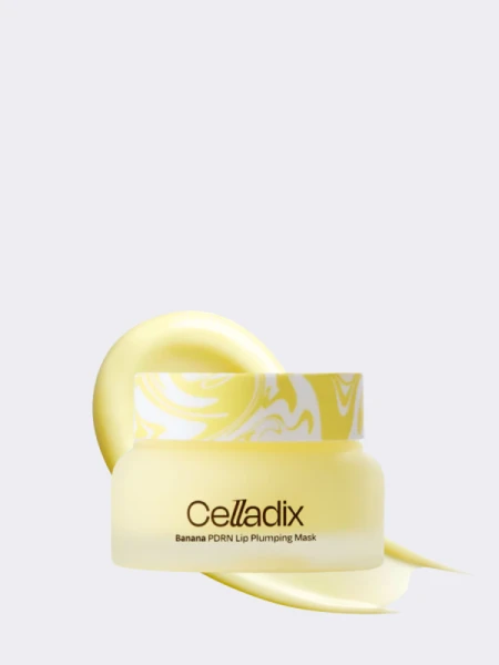 Питательная маска для губ с растительным ПДРН Celladix Banana PDRN Lip Plumping Mask