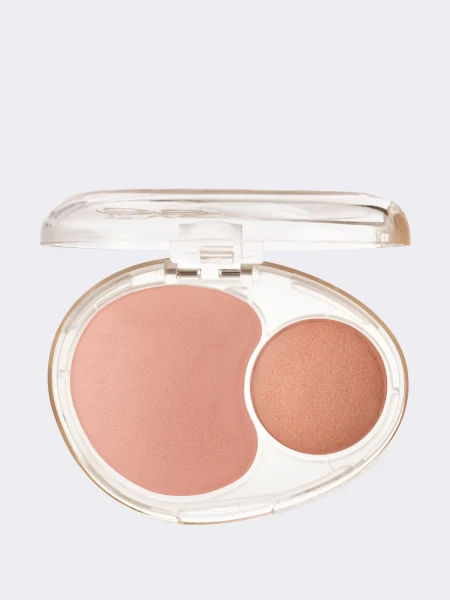 Двойные мягкие румяна с муссовой текстурой fwee Mellow Dual Blush ND01 Lazy Tempo