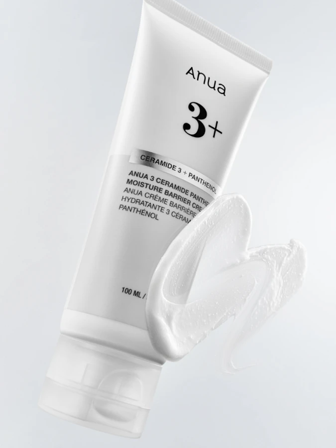 Барьерный крем для лица с пантенолом и керамидами ANUA 3 Ceramide Panthenol Moisture Barrier Cream
