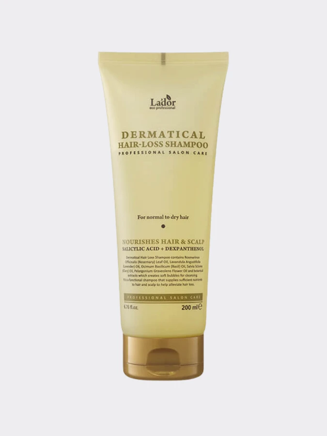 Бессульфатный шампунь против выпадения волос La’dor Dermatical Hair-Loss Shampoo TRAVEL