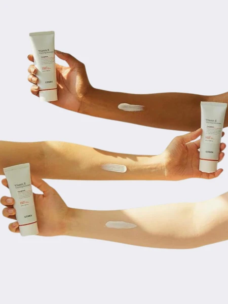 Солнцезащитный крем с витамином Е COSRX Vitamin E Vitalizing Sunscreen SPF 50+ Солнцезащитный крем с витамином Е COSRX Vitamin E Vitalizing Sunscreen SPF 50+