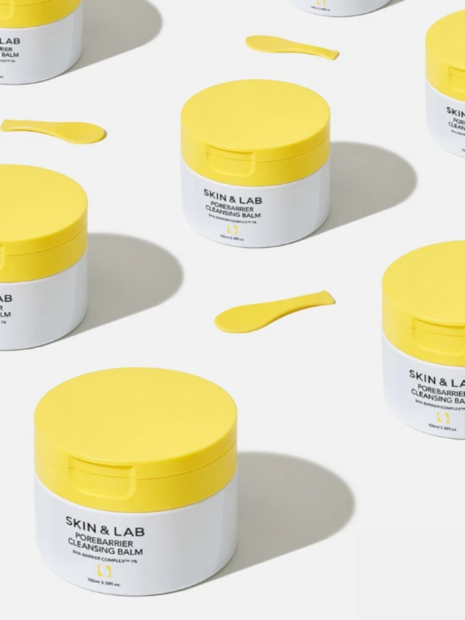 Очищающий гидрофильный бальзам с салициловой кислотой SKIN&LAB Porebarrier Cleansing Balm