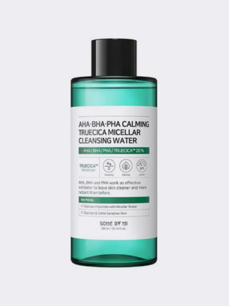 Мицеллярная вода для снятия макияжа Some By Mi AHA BHA PHA Calming Truecica Micellar Cleansing Water Мицеллярная вода для снятия макияжа Some By Mi AHA BHA PHA Calming Truecica Micellar Cleansing Water