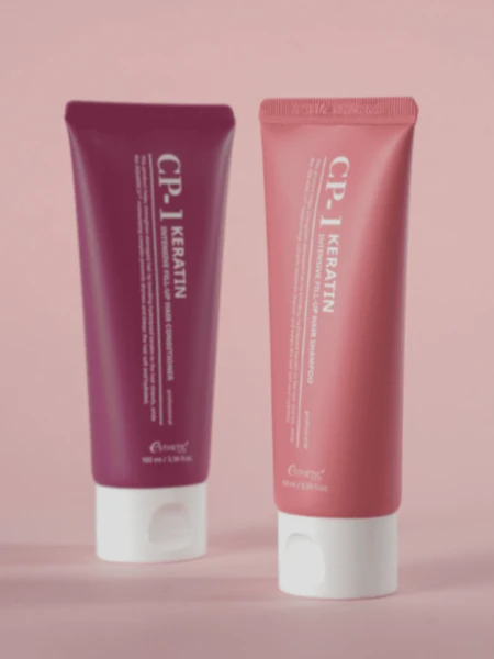 Восстанавливающий шампунь для волос TRAVEL  Esthetic House CP-1 Keratin Intensive Fill-up Hair Shampoo