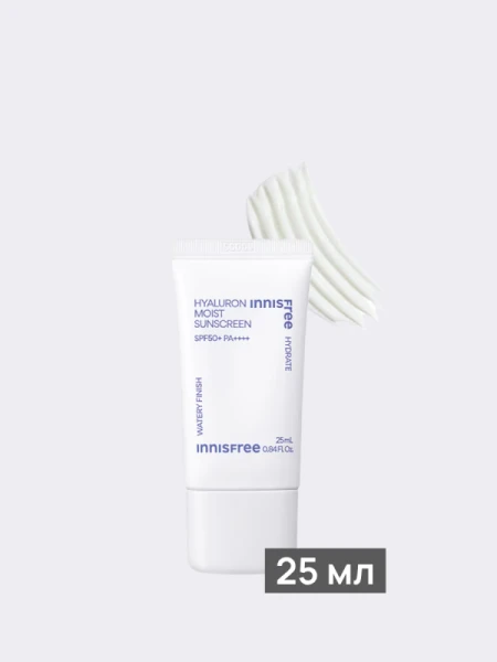 Солнцезащитный крем с гиалуроновой кислотой innisfree Hyaluron Moist Sunscreen SPF50+ PA++++