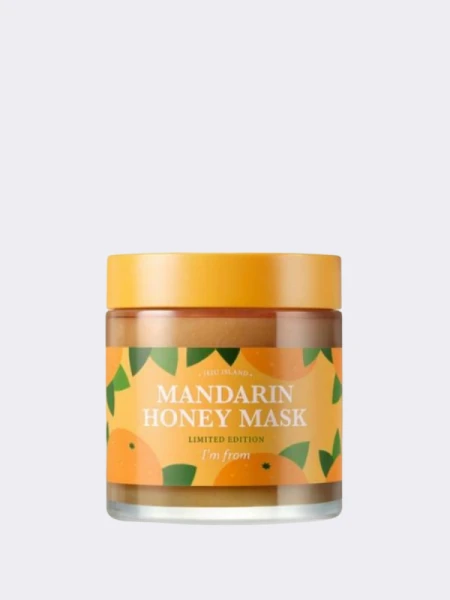 Восстанавливающая смываемая маска с экстрактом мандарина и мёда I'm from Mandarin Honey Mask