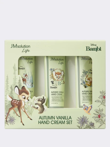 Подарочный набор кремов для рук с ароматом ванили JMSolution Life Disney Autumn Vanilla Hand Cream Set Подарочный набор кремов для рук с ароматом ванили JMSolution Life Disney Autumn Vanilla Hand Cream Set