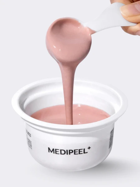 Разглаживающая альгинатная маска для лица с коллагеном MEDI-PEEL Vegan Red Lacto Collagen Modeling Cup Pack