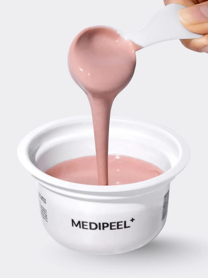 Разглаживающая альгинатная маска для лица с коллагеном MEDI-PEEL Vegan Red Lacto Collagen Modeling Cup Pack