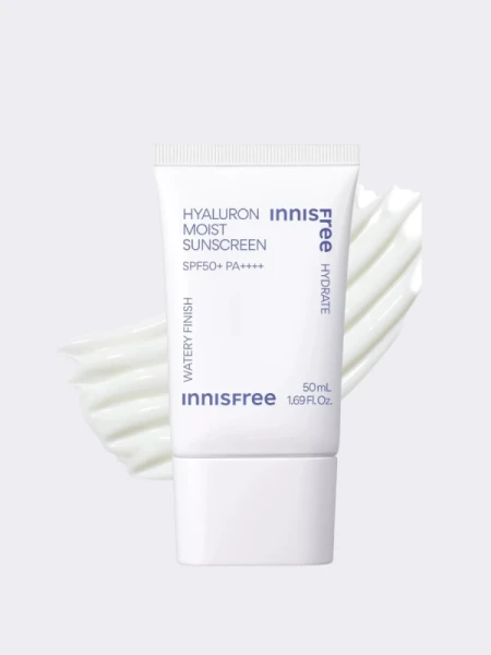 Солнцезащитный крем с гиалуроновой кислотой innisfree Hyaluron Moist Sunscreen SPF50+ PA++++