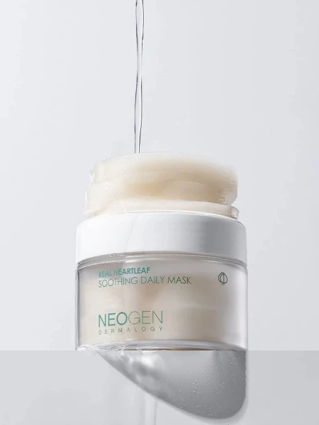 Успокаивающие маска-пэды с экстрактом хауттюйнии NEOGEN Real Heartleaf Soothing Daily Mask Успокаивающие маска-пэды с экстрактом хауттюйнии NEOGEN Real Heartleaf Soothing Daily Mask