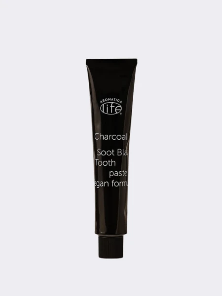 Глубоко очищающая зубная паста с древесным углём Aromatica Charcoal Soot Blast Toothpaste Глубоко очищающая зубная паста с древесным углём Aromatica Charcoal Soot Blast Toothpaste