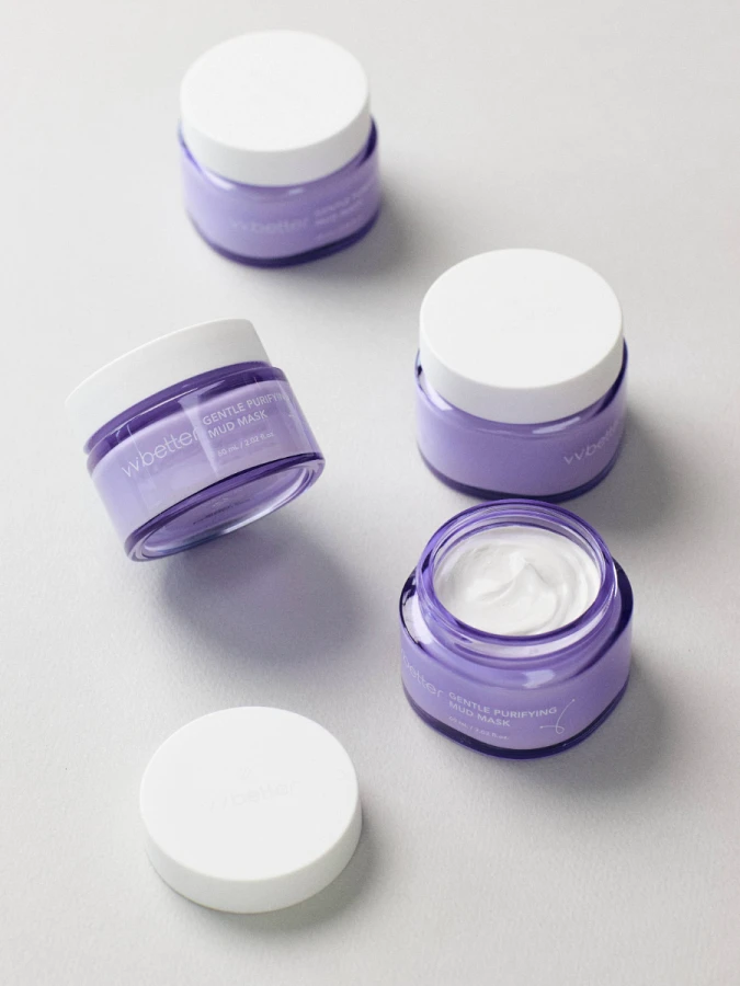 Очищающая глиняная маска для лица с бакучиолом VVBETTER Gentle Purifying Mud Mask