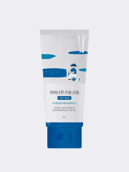 Успокаивающий крем для мужчин с берёзовым соком Round Lab For Men Birch Juice Moisturizing Cream Успокаивающий крем для мужчин с берёзовым соком Round Lab For Men Birch Juice Moisturizing Cream