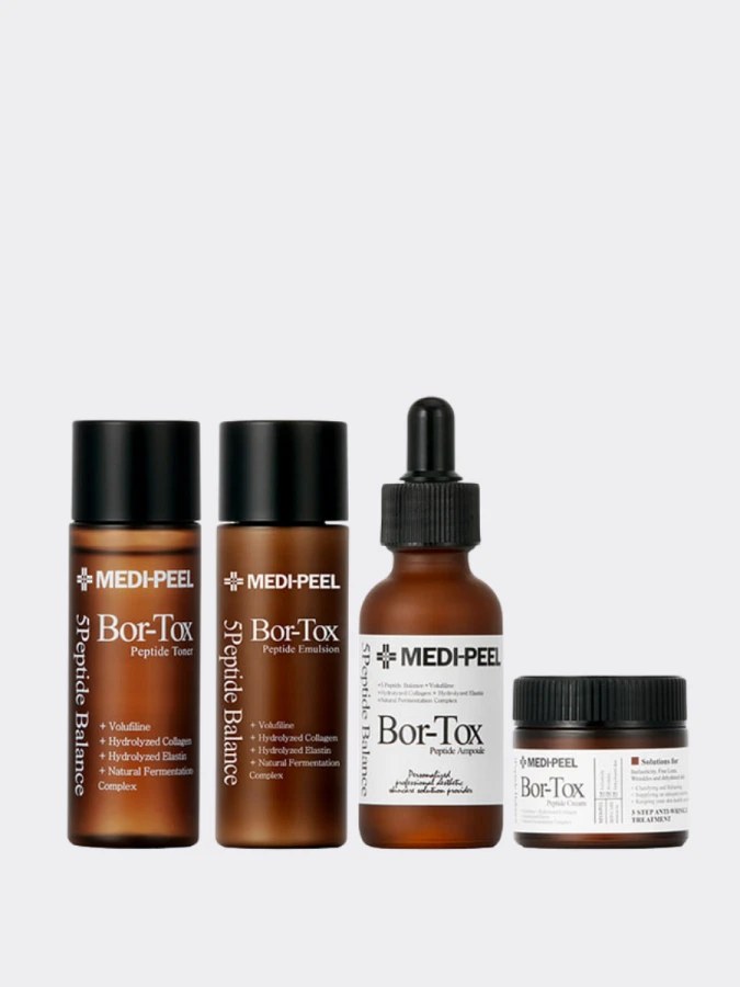 Набор лифтинг-средств с эффектом ботокса MEDI-PEEL Bor-Tox 5 Peptide Multi Care Kit