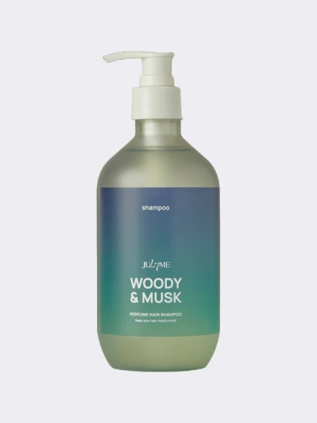 Парфюмированный шампунь для волос с древесно-мускусным ароматом JUL7ME Perfume Hair Shampoo Woody&Musk
